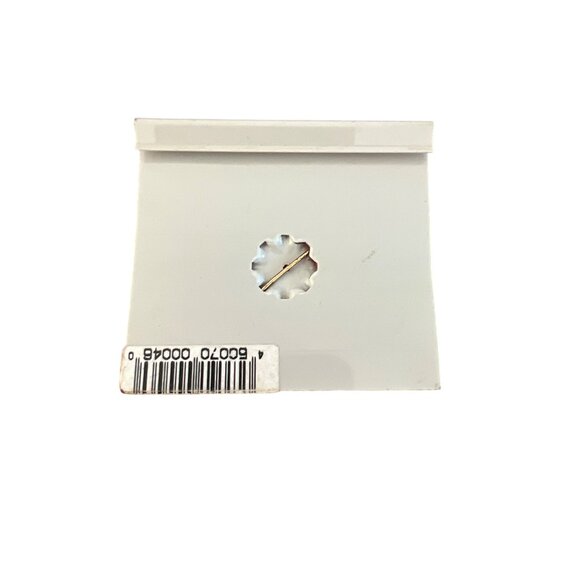 Vintage C.S.T. Jewelry Double Snake Brooch Green Stone Eyes Gold Tone New - Picture 3 of 3